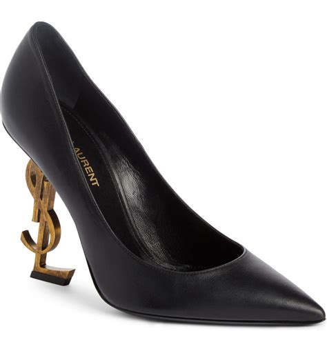 how sturdy is the ysl heel on the opyum pumps|st laurent shoes opyum pump.